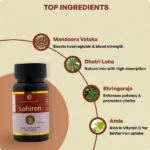Lohiron (60 Caps) - Ayurvedic Iron Supplements - Image 5