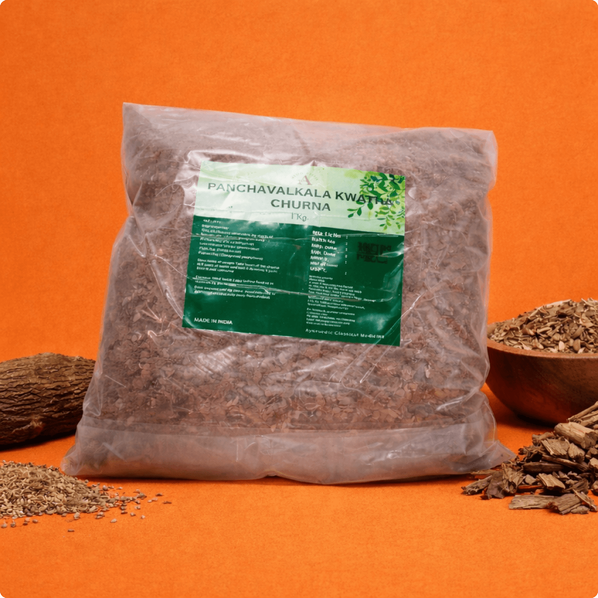 Panchavalkala Kwatha Churna (1) Panchavalkala Kwatha Churna 100gm – Ayur Vibes - Image 1