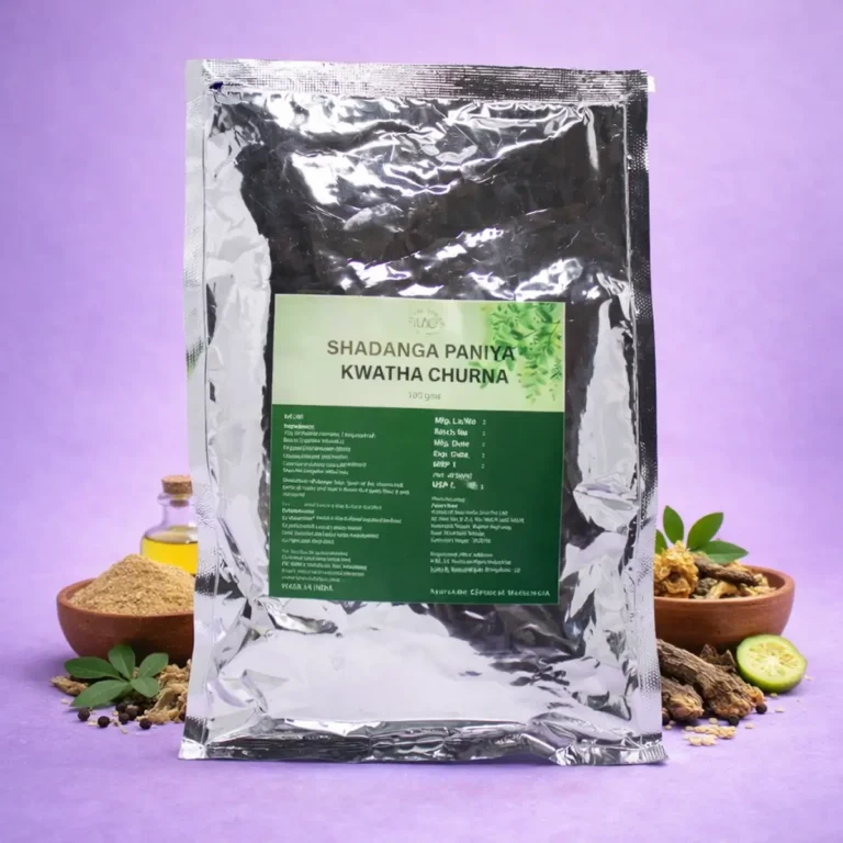 Shadanga Paniya Kwatha Churna for fever, hydration, and gut health support