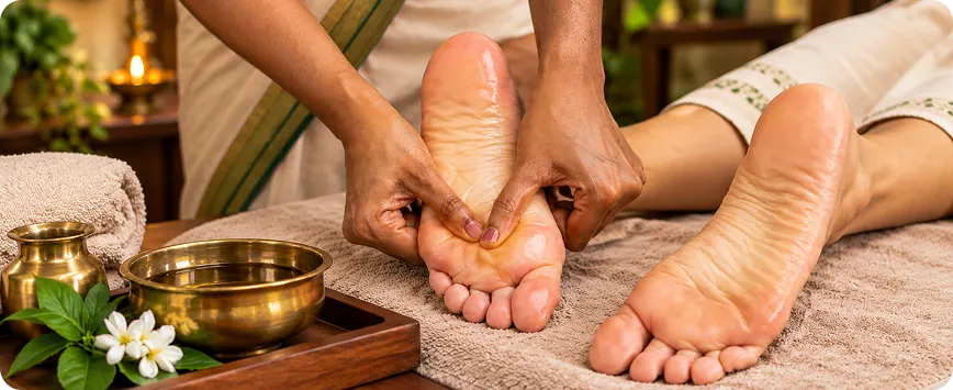 1. Consider Gentle Abhyanga Massage