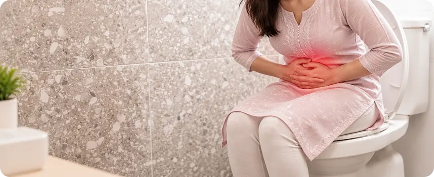 2. Diarrhoea or Changes in Bowel Habits